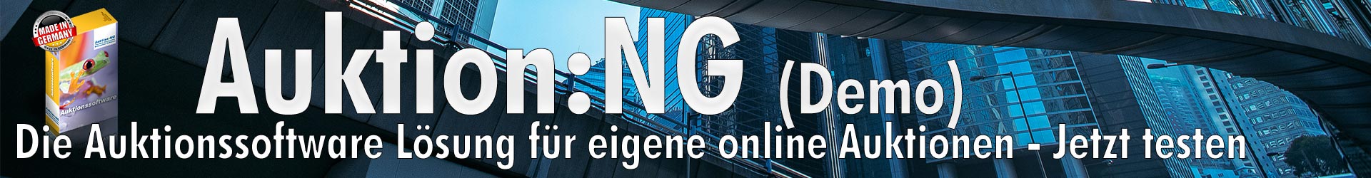 A:NG - Die neue Generation PHP Auktionssoftware